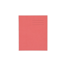 Classmates 8x6.5" Exercise Book 32 Page, 7mm Squared, Red - Pack of 100